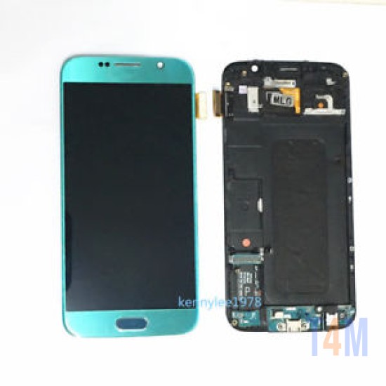 TOUCH+DISPLAY SAMSUNG S6/G920F SKY BLUE (GH97-17260D)